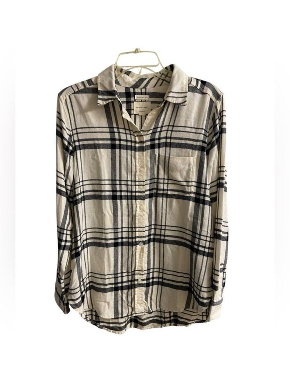 American Eagle Outfitters ahh mazingly soft boyfriend Checkered Shirt Medium